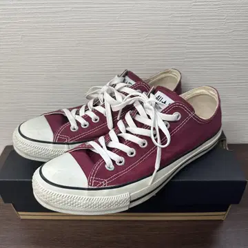 CONVERSE ALLSTAR OX 마룬 27cm