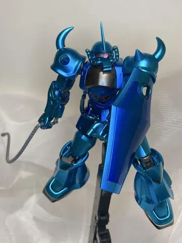 HG 건담 프라모델 구프 메탈릭 블루 전체 페인팅