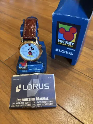 LORUS 미키 마우스 시계 RZZ02