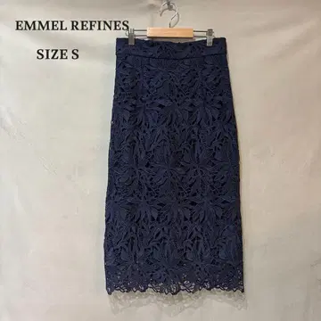 EMMEL REFINES 에멜 리파인즈 케미컬 레이스 I 라인 스커트