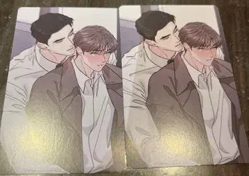도쿄 lezhin 팝업 혜택 한국 bl 리미티드 라인 트레이딩 카드 2장