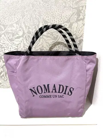 NOMADIS SAC2 쁘띠 리버서블 로고 토트백