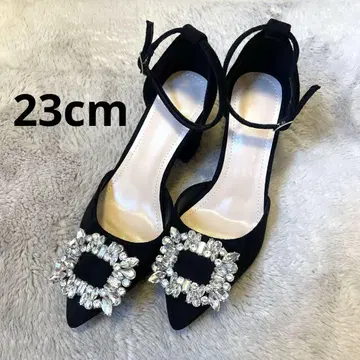 비쥬 펌프스 블랙 23cm