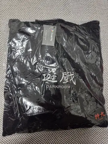 DARKROOM STUDIO GooglePlay 콜라보 후드티 블랙 XL