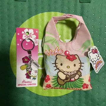 일광화상 키티 하와이 에코백 키링 세트