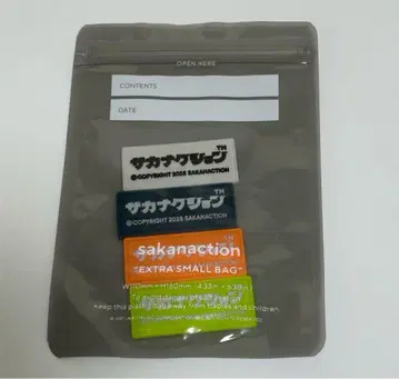 SAKANAQUARIUM 2025 '괴수' PVC TAG STICKERS