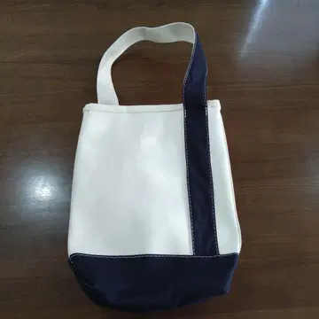엘엘빈 실린더 토트 백 원숄더 보트형 네이비 새상품