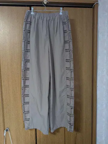 니코앤드 사이드 레이스 이지 팬츠 L