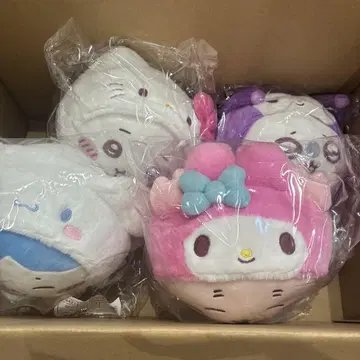 치이카와 산리오 콜라보 봉제 인형 4종 세트