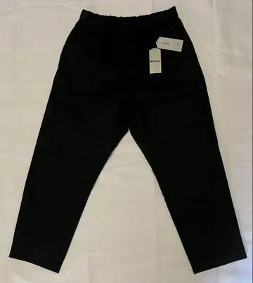 무인양품 MUJI Labo XS 치노 이지 와이드 팬츠 블랙