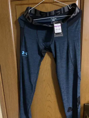 Under Armour 다크 블루 레깅스 XXL