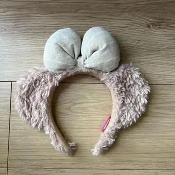 디즈니 귀가 달린 머리띠 리본 포함