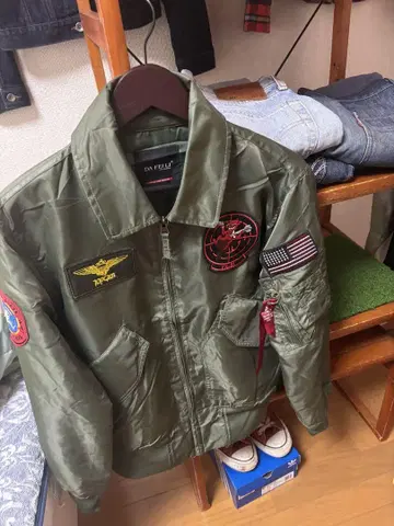 MA-1 플라이트 자켓 탑건 모델