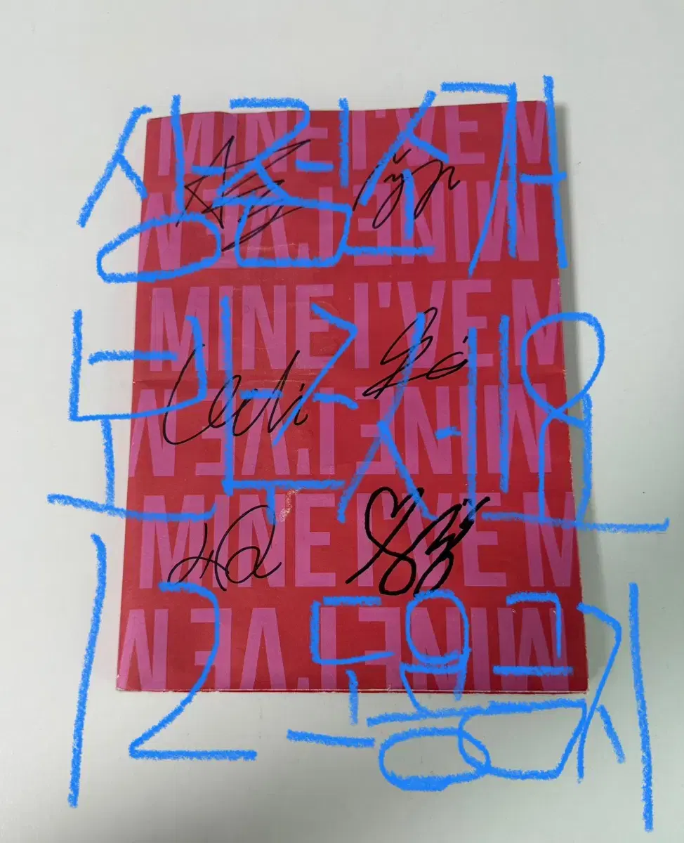 Ive signed album