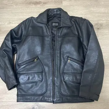 gacca 블랙 가죽 자켓 M 사이즈