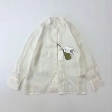 25ss 새상품 존스메들리 코튼 실크 오간자 블라우스