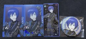 프로세카 KAITO 글리터 캔뱃지 에피카 메모 스테 세트