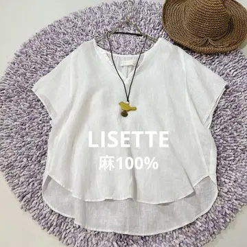 일본제 리제타 린넨 100% 넉넉한 스키퍼 린넨 풀오버 블라우스