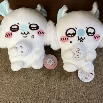 치이카와 모몽가 모구모구 봉제 인형 2종 세트