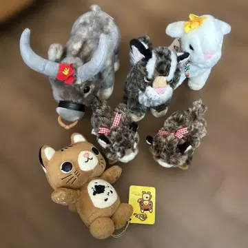 오키나와 낙도 봉제 인형 세트