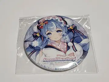 SNOWMIKU 유키 미쿠 2023 캔뱃지 하츠네 미쿠 메인 비주얼