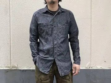 웨어하우스 warehouse 샴브레이 셔츠 lot3023