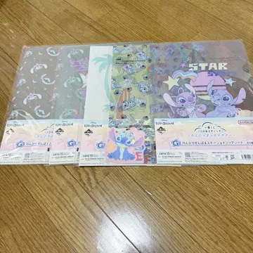 제일복권 리로 & 스티치 G상 문구 모듬 5종 세트