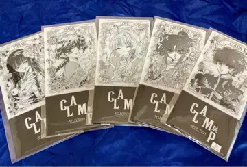 CLAMP 전 게이한 전차 콜라보 티켓 홀더 5종 세트 사쿠라