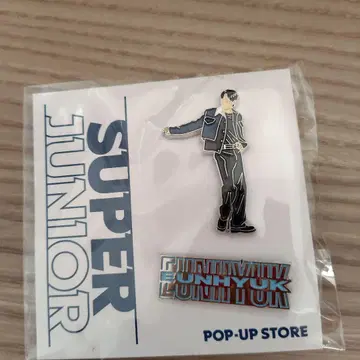 SUPER JUNIOR EUNHYUK 핀 배지