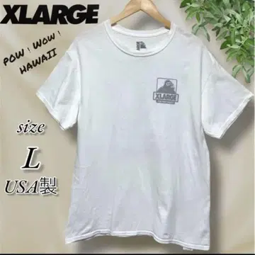 XLARGE POW! WOW! HAWAII 티셔츠 L 사이즈 USA제