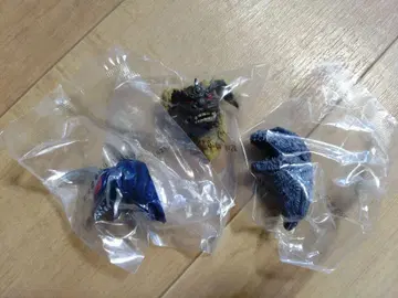 제일복권 고질라 대괴수열전 G G상 몬스터 헤드 마그넷 3종 세트