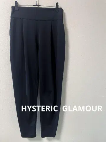 [새상품급] HISTERIC GLAMOUR 블랙 사루엘 팬츠