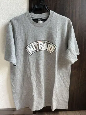 nitraid 나이트 레이드 아치 로고 크레이지 사바나 그레이 L 사이즈