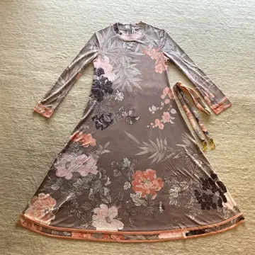 LEONARD FASHION 레오나르 플라워 프린트 원피스