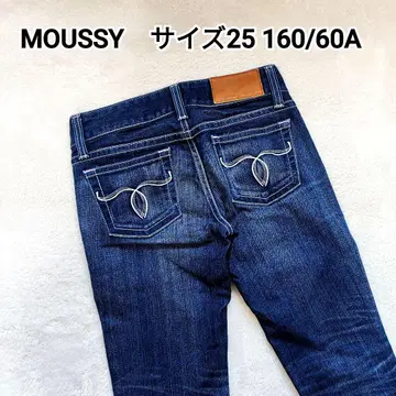MOUSSY 마우지 데님 청바지 사이즈 25 0105AC12-1120