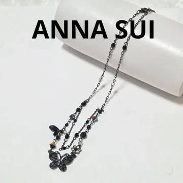 새상품급 ANNA SUI 나비 모티브 목걸이
