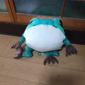 내추럴 개구리 봉제 인형