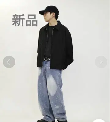 새상품 who's who gallery 데님 라이트 블루
