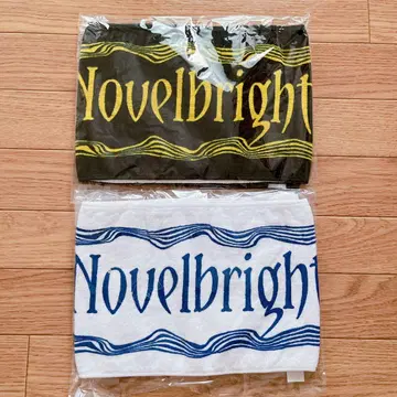 Novelbright 아레나 투어 로고 머플러 타월 2장 세트