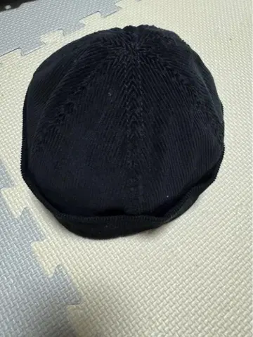 블랙 코듀로이 캡 L 사이즈 USA제