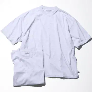CAHLUMN 라이트 그레이 XL 티셔츠 미사용 새상품 1장