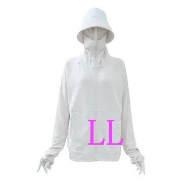 워크맨 쿨 UV 선쉐이드 후드티 EX LL 새상품 아이보리