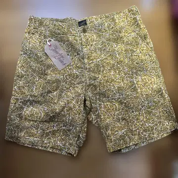 텐더 로인 매장 한정판! CORDUROY AS SHORTS YELLOW