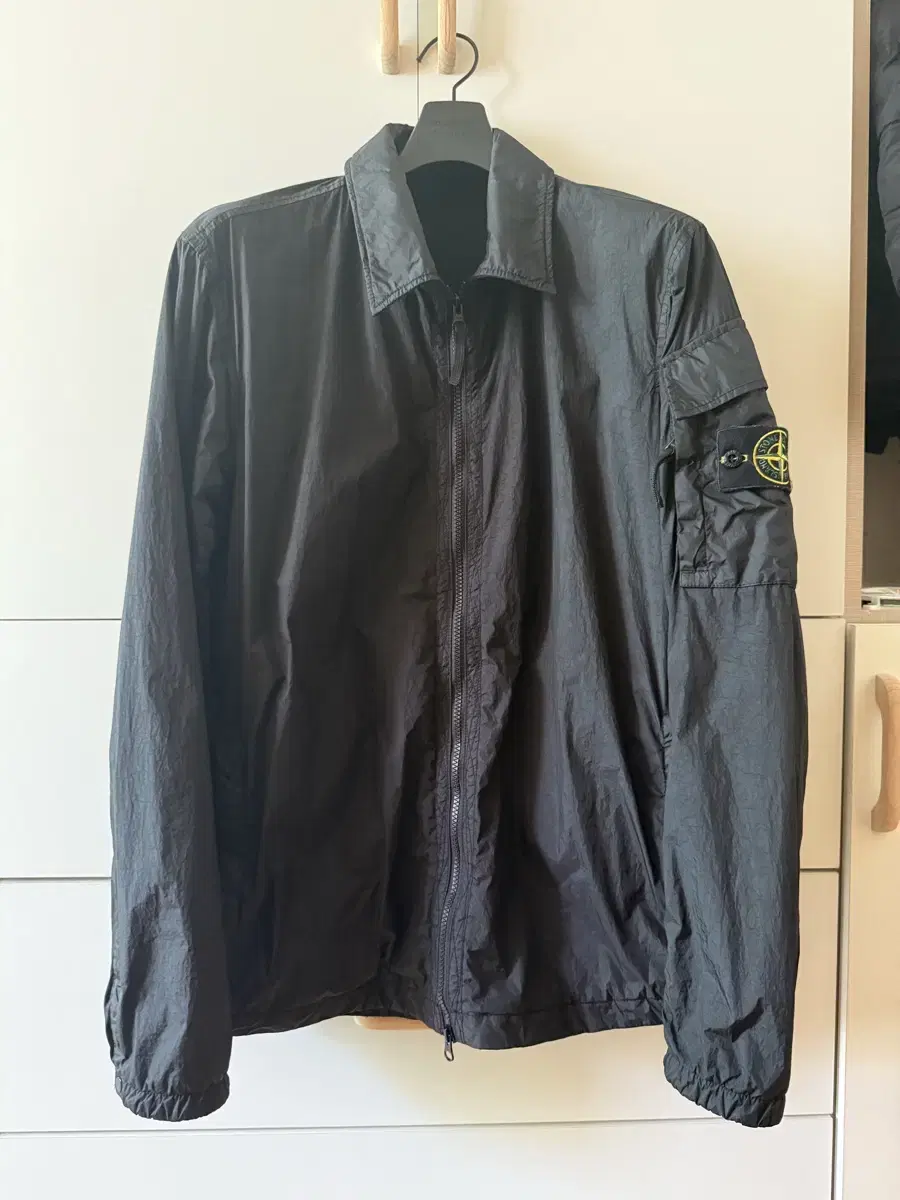 Stone Island Crinkle Reps Overshirt 22fw (105)