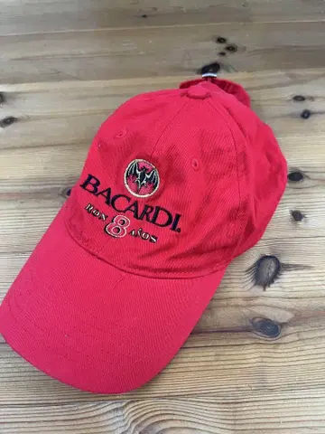 트래커 캡 BACARDI 기업 로고 중국산 빈티지 빈티지