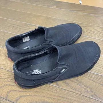 VANS 블랙 슬립온