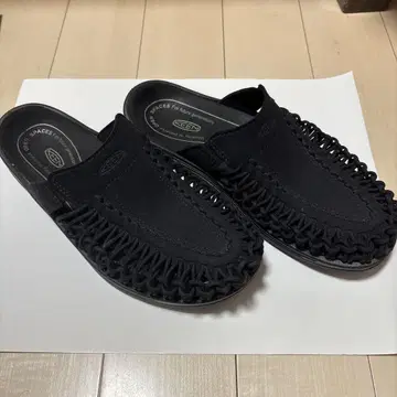 KEEN 샌들 UNEEK II SLIDE 유니크 투 슬라이드 블랙