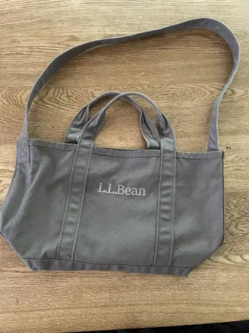L.L.Bean 그레이 토트백 숄더 스트랩 포함