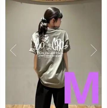 로데오 크라운즈 [UNISEX] BRIDGE BEAR LOGO 티셔츠 M