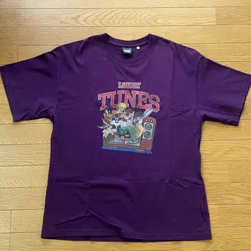 Looney Tunes 루니툰 구제 의류 캐릭터 프린트 티셔츠